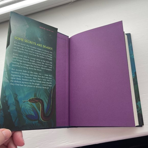 Wings of Fire The Poison Jungle Hardcover by Tui T. Sutherland - Picture 5 of 11